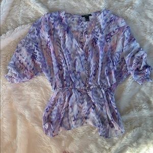 Beautiful feather blouse!